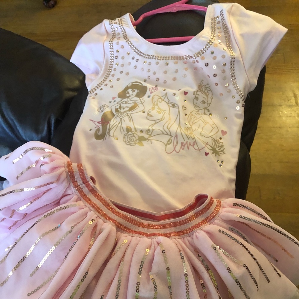 Disney princess tutu and leotard